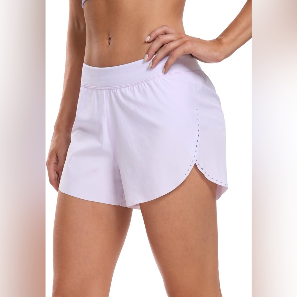 🆕 HeyNuts My Pace Running Shorts in Pastel Purple (size 8-10)